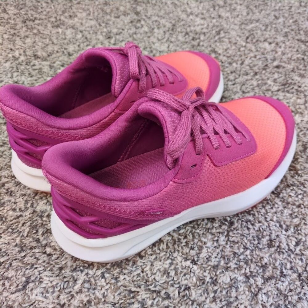 Kizik Athens 2 Little Kids 3Y Coral Purple Slip-in Slip-on Shoes